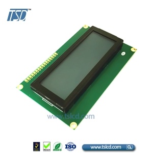 alta eficiencia TSD 20x2 character lcd module STN Yellow or Blue type