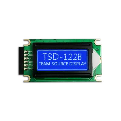 popular TSD 1202 COB LCD with backlight 12*2 dots character matrix lcd en china