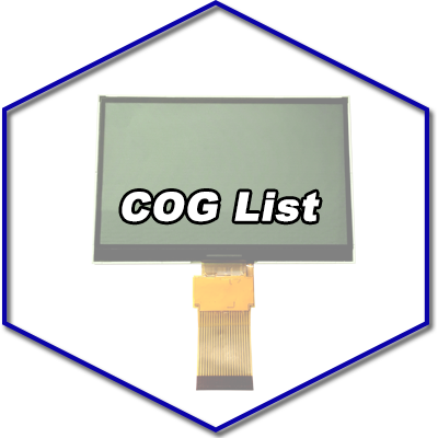 TSD Standard COG LCD module display