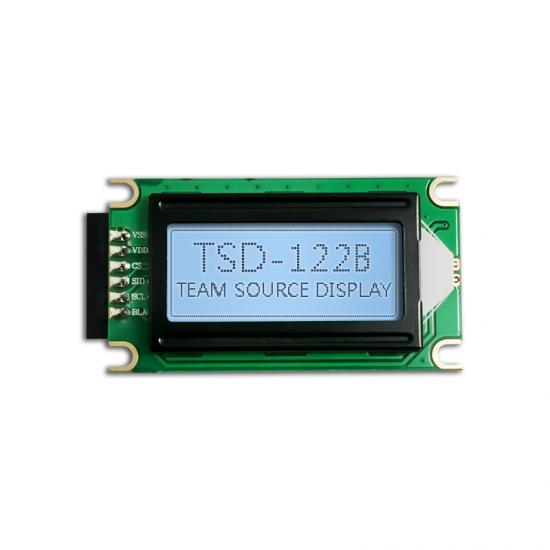 TSD 1202 COB LCD con retroiluminación LCD de matriz de caracteres de 12*2 puntos