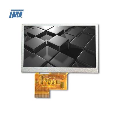 Pantalla TFT LCD de 4,3 pulgadas de resolución 800x480 con alta luminosidad para Automoción
