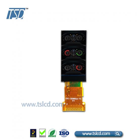 0.96 inch 80x160 Resolution ST7735S IC 400nits SPI Interface