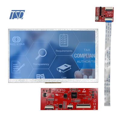 Interfaz LCD UART de 7 pulgadas, PANEL capacitivo, interfaz hmi de 800x480, módulo de pantalla tft lcd de 7 pulgadas
