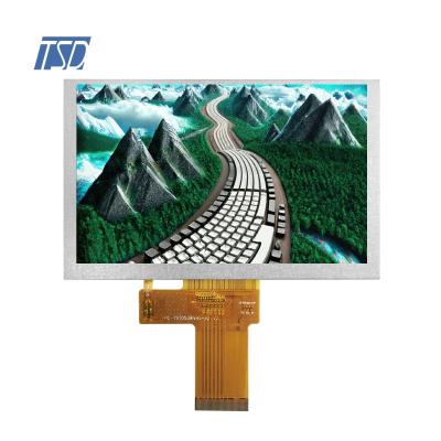 Pantalla IPS de módulo TFT LCD de 5 pulgadas con resolución de 800x480 y ST7262-G4