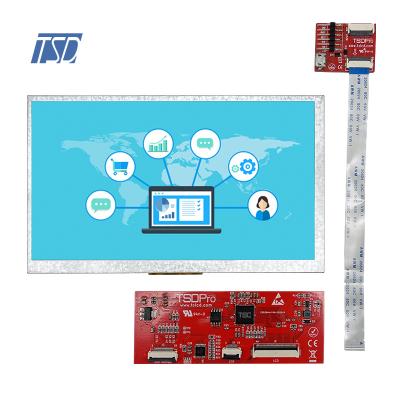 Pantalla LCD de 7 pulgadas con resolución TSD de 800x480 y panel de interfaz serial UART