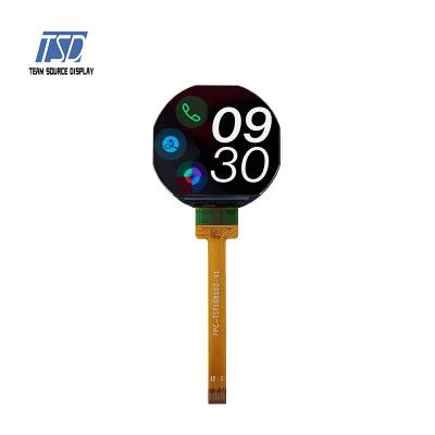 TSD redondo TFT LCD de 1,08 pulgadas para reloj inteligente 1,08