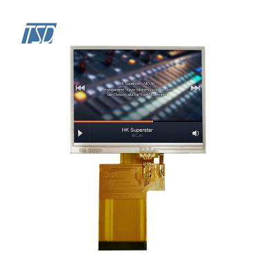 TSD personalizado 3,5 pulgadas IPS TFT LCD transmisivo, normalmente negro, IPS