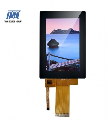 TSD 3,5 pulgadas tamaño pequeño IPS TFT LCD MCU/SPI/SPI+interfaz RGB