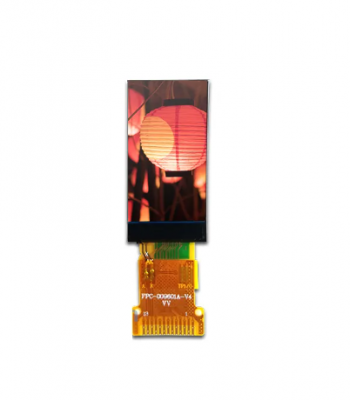 TSD resolución tamaño pequeño del panel LCD 80*160 del arreglo para requisitos particulares de 0,96 pulgadas