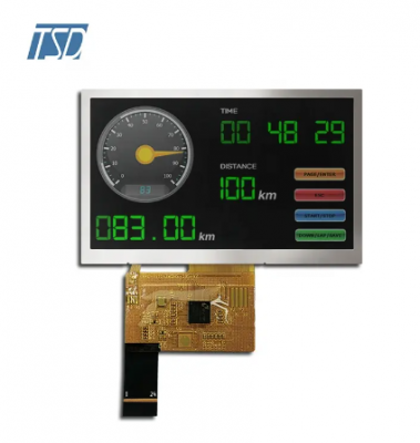 TSD 4,3 pulgadas TFT LCD Panel LCD de personalización Resolución 320 x (RGB) × 240