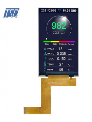 TSD Panel LCD de personalización TFT LCD de 4,3 pulgadas Resolución 480 x (RGB) × 800