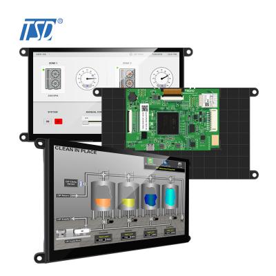 Pantalla inteligente TSD Gen5 de 7 pulgadas con resolución 1024x600 IPS TFT LCD con interfaz CAN BUS