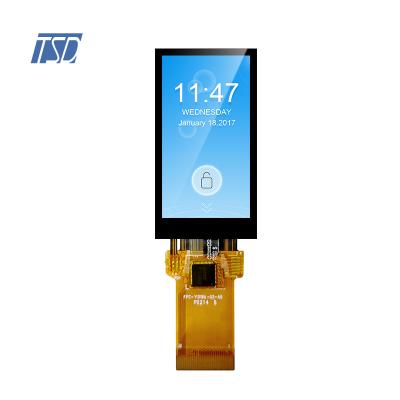 Módulo de pantalla LCD IPS de 1.9 pulgadas con pantalla táctil en la celda y cubierta de vidrio
