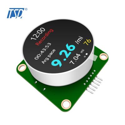 Pantalla giratoria con resolución TSD de 240 x 240 y MCU STM32C091