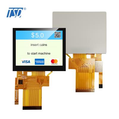 Pantalla LCD IPS QVGA de 3,5 pulgadas de alto brillo TSD con panel táctil capacitivo