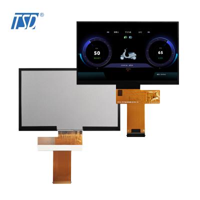 Módulo de pantalla TFT LCD TSD de 6,2 pulgadas con resolución 1024x600 e interfaz RGB