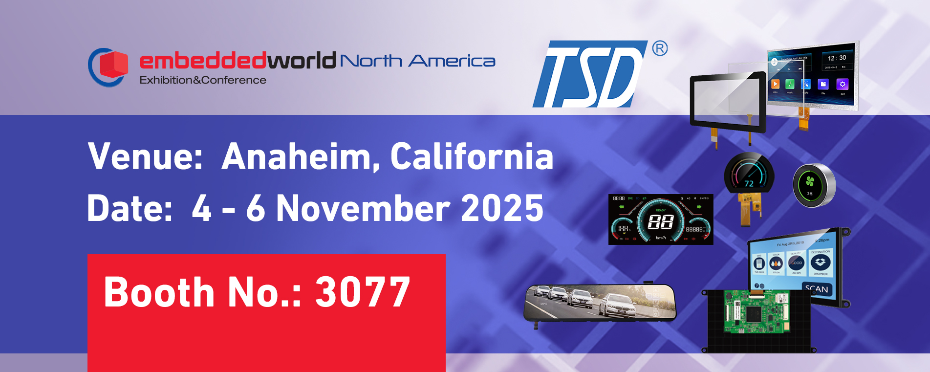 TSD attend Embeddedworld North America