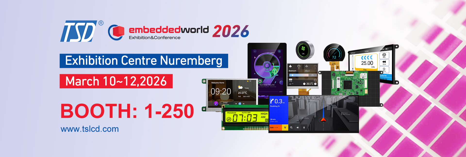 TSD attend Embeddedworld Germany